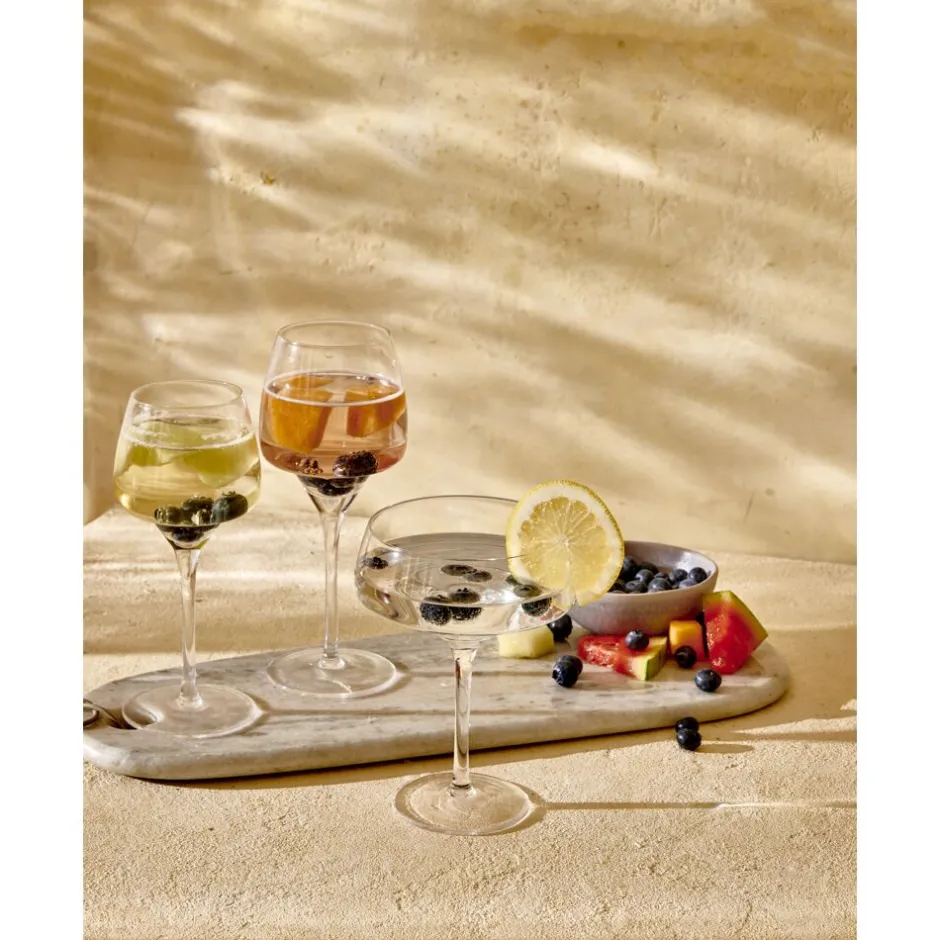 Pomax Verres-ANDØ - verre à vin blanc - verre - DIA 8,2 x H 19 cm - transparent