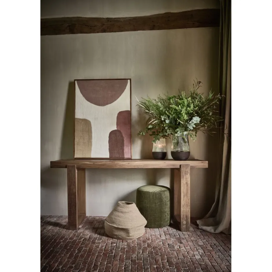 Pomax Consoles-ANDALUCIA - console - bois récupéré - L 180 x W 45 x H 80 cm - naturel