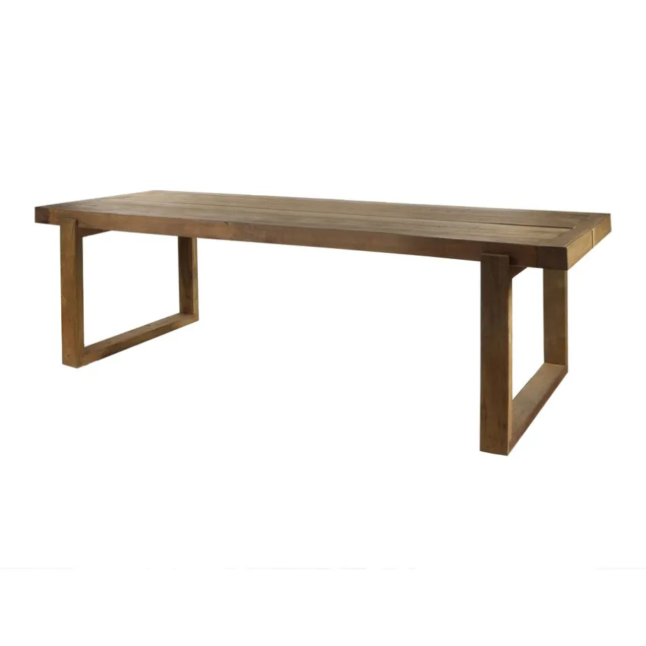 Pomax Tables-ANDALUCIA - table - bois récupéré - L 300 x W 100 x H 76 cm - naturel