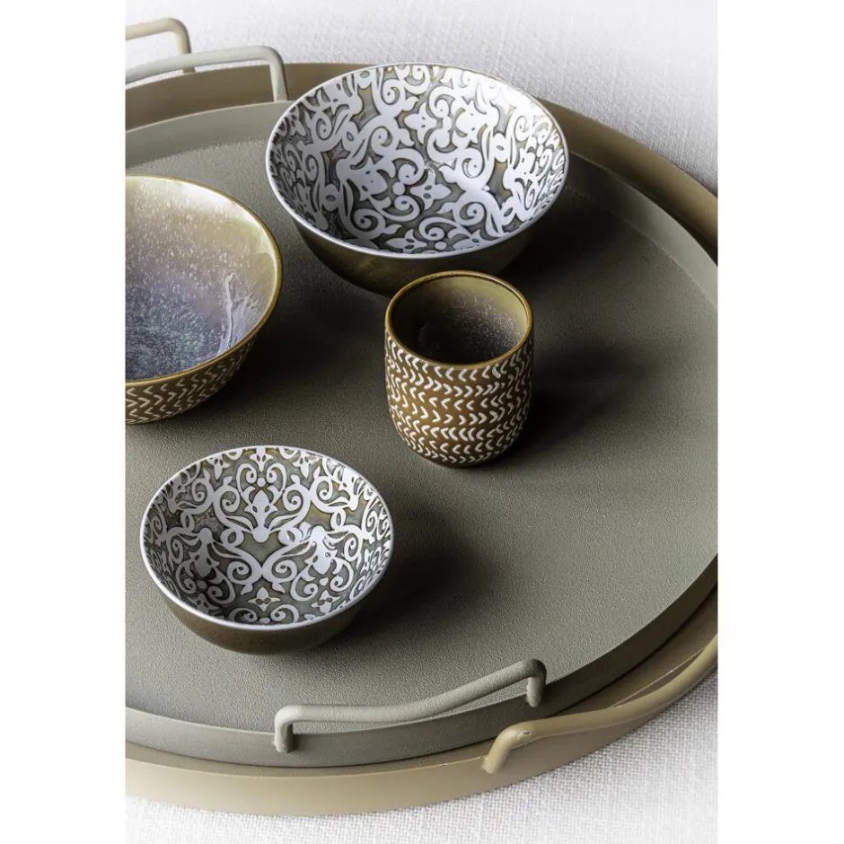 Pomax Vaisselle-ARITMO - bol à soupe - porcelaine - DIA 15 x H 7 cm - beige