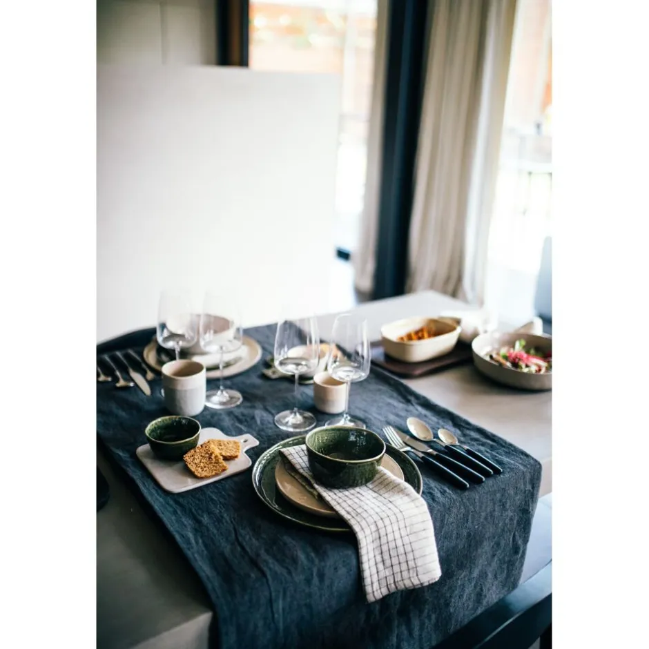 Pomax Linge De Table-BAROLO - nappe - coton - L 300 x W 170 cm - mix de couleurs
