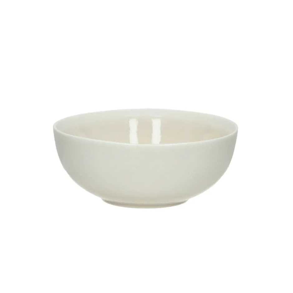 Pomax Vaisselle-BISCOTTI - bôl à céréales - porcelaine - DIA 12,2 x H 5,2 cm - écru
