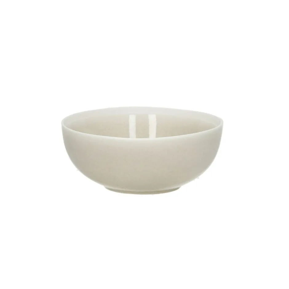 Pomax Vaisselle-BISCOTTI - bol à céréales - porcelaine - DIA 12,2 x H 5,2 cm - gris/beige