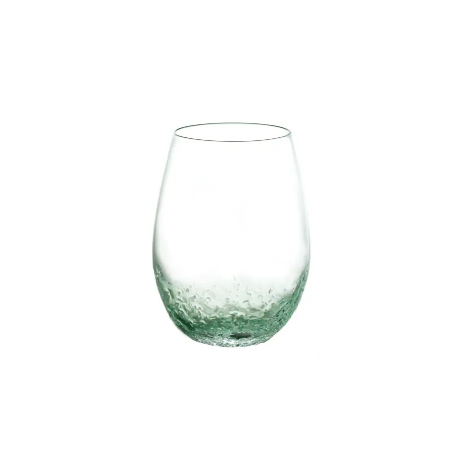 Pomax Verres-BUBBLE - verre à eau - verre - DIA 8,2 x H 11 cm - vert pâle