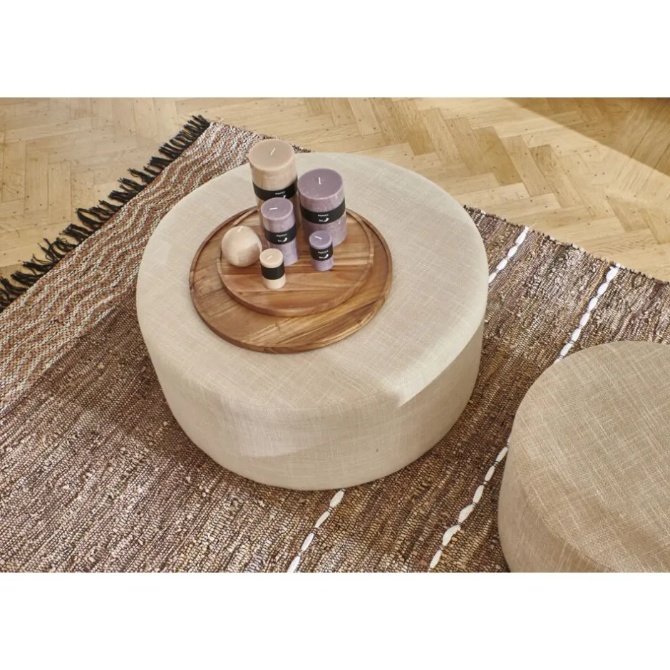 Pomax Bougies-CANDLE - bougie - cire de paraffine - DIA 10 x H 15 cm - lavande