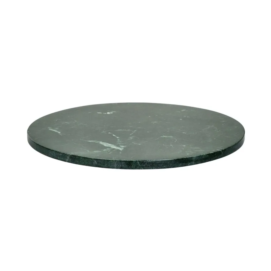 Pomax Concepts Modulaires-CARRARA - dessus de table - marbre - DIA 45 x H 1,5 cm - vert