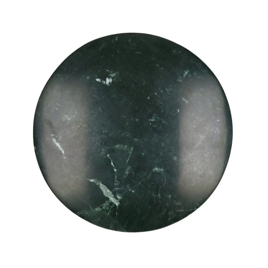 Pomax Concepts Modulaires-CARRARA - dessus de table - marbre - DIA 45 x H 1,5 cm - vert