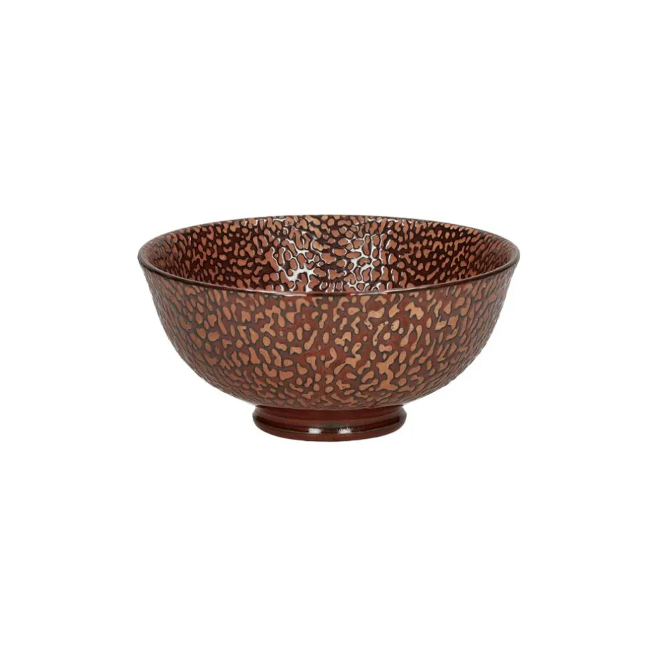 Pomax Vaisselle-CENSU - bol à céréales - porcelaine - DIA 12 x H 6 cm - cuivre