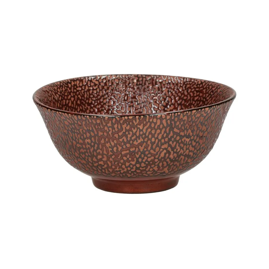 Pomax Vaisselle-CENSU - bol à soupe - porcelaine - DIA 15 x H 7 cm - cuivre
