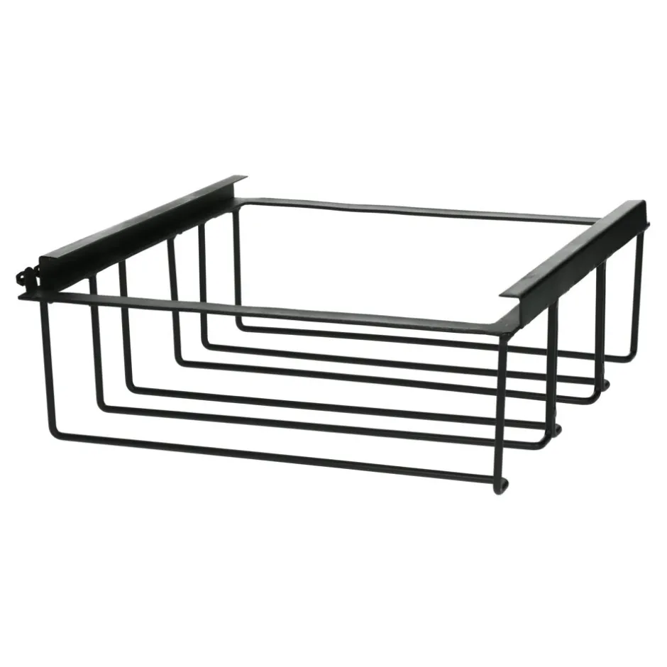 Pomax Concepts Modulaires-CLIX - porte-bouteilles - fer - L 30 x W 30 x H 12 cm - noir