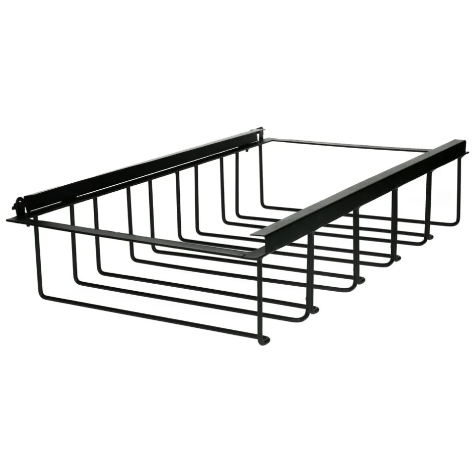 Pomax Concepts Modulaires-CLIX - porte-bouteilles - fer - L 56 x W 30 x H 12 cm - noir