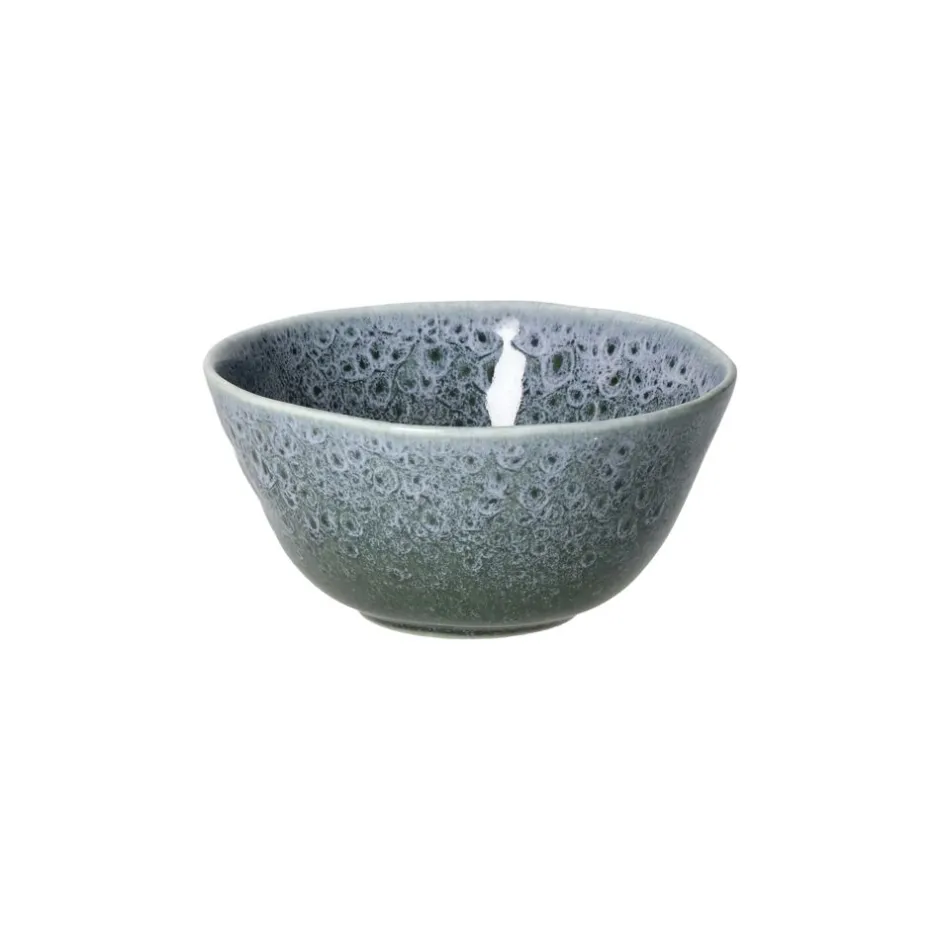 Pomax Vaisselle-DAKOTA - bol à céréales - porcelaine - L 12 x W 12,5 x H 5,8 cm - gris