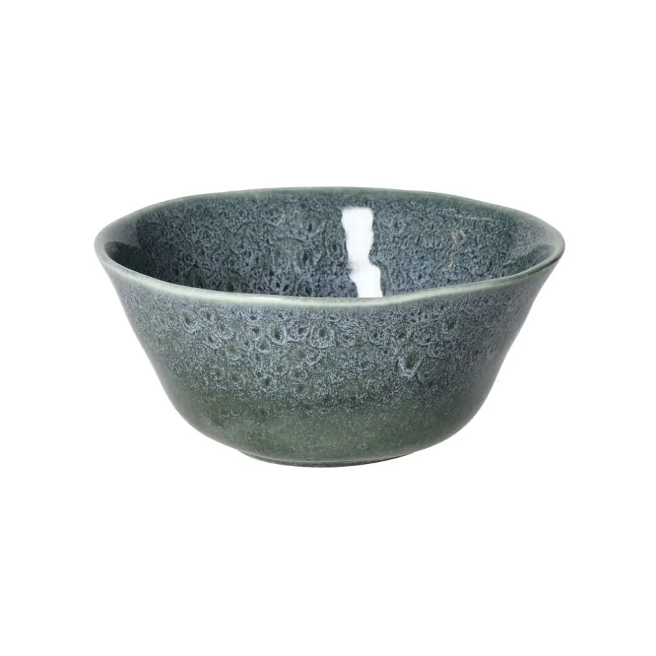 Pomax Vaisselle-DAKOTA - bol à soupe - porcelaine - L 16 x W 15,8 x H 7,5 cm - gris