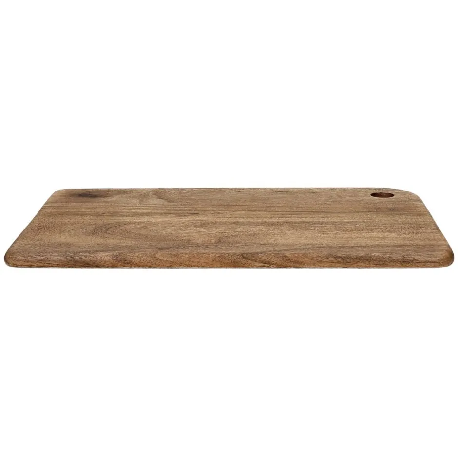 Pomax Planches À Découper-ELLIOTT - planche à découper - bois d'acacia - L 28 x W 1,5 x H 40 cm - naturel