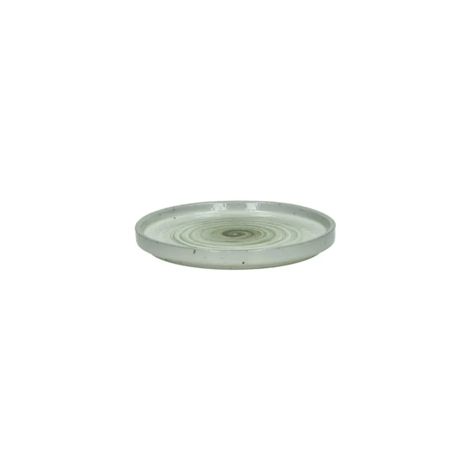 Pomax Vaisselle-EPICES - assiette à pain - porcelaine - DIA 14 x H 2,3 cm - mix de couleurs