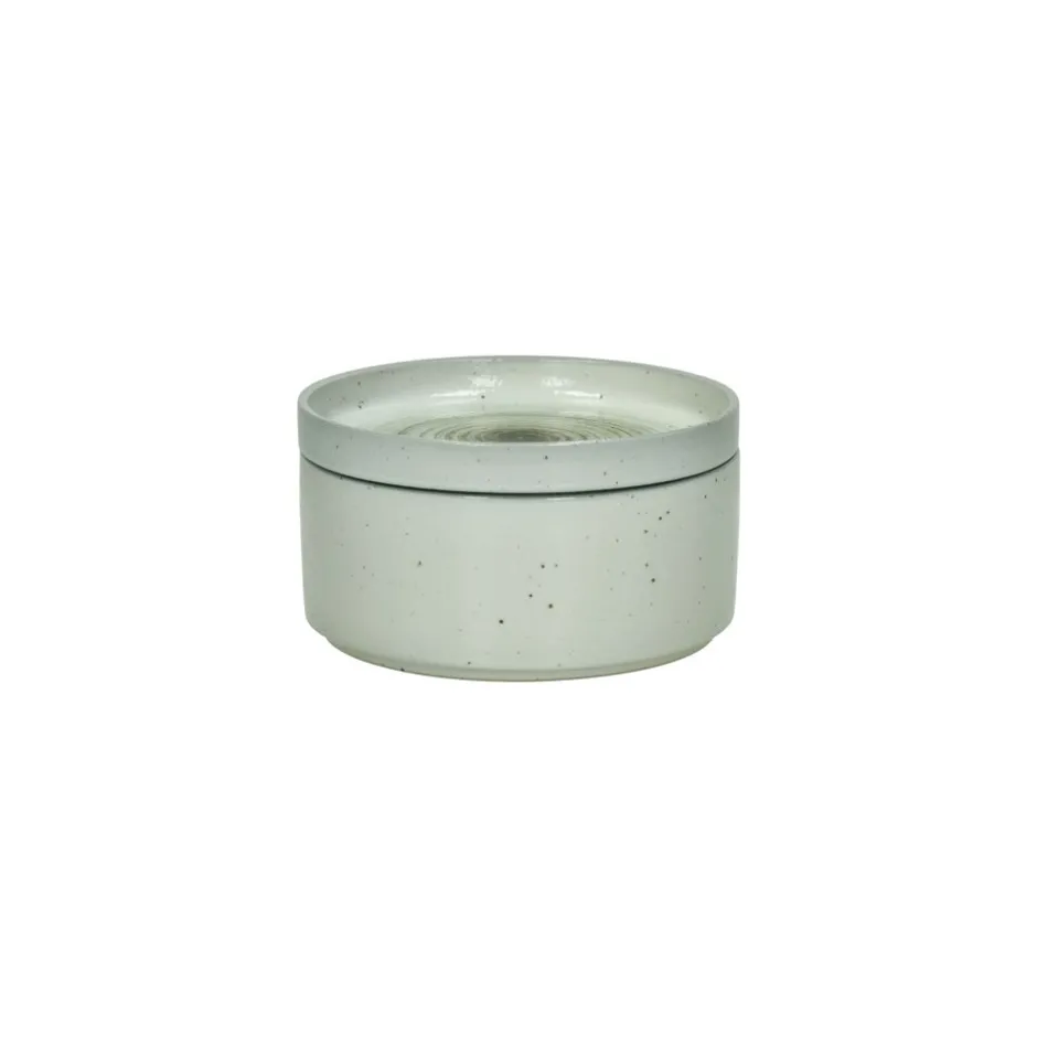 Pomax Vaisselle-EPICES - assiette à pain - porcelaine - DIA 14 x H 2,3 cm - mix de couleurs