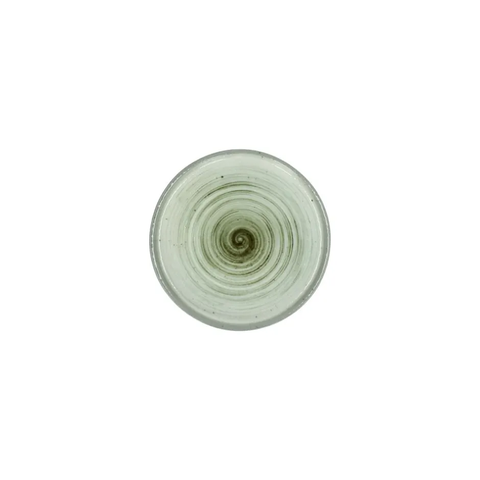 Pomax Vaisselle-EPICES - assiette apéritif - porcelaine - DIA 11,3 x H 1,4 cm - mix de couleurs