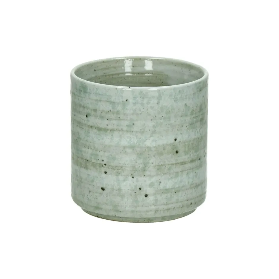 Pomax Vaisselle-EPICES - tumbler L - porcelaine - DIA 8,5 x H 10 cm - vert foncé