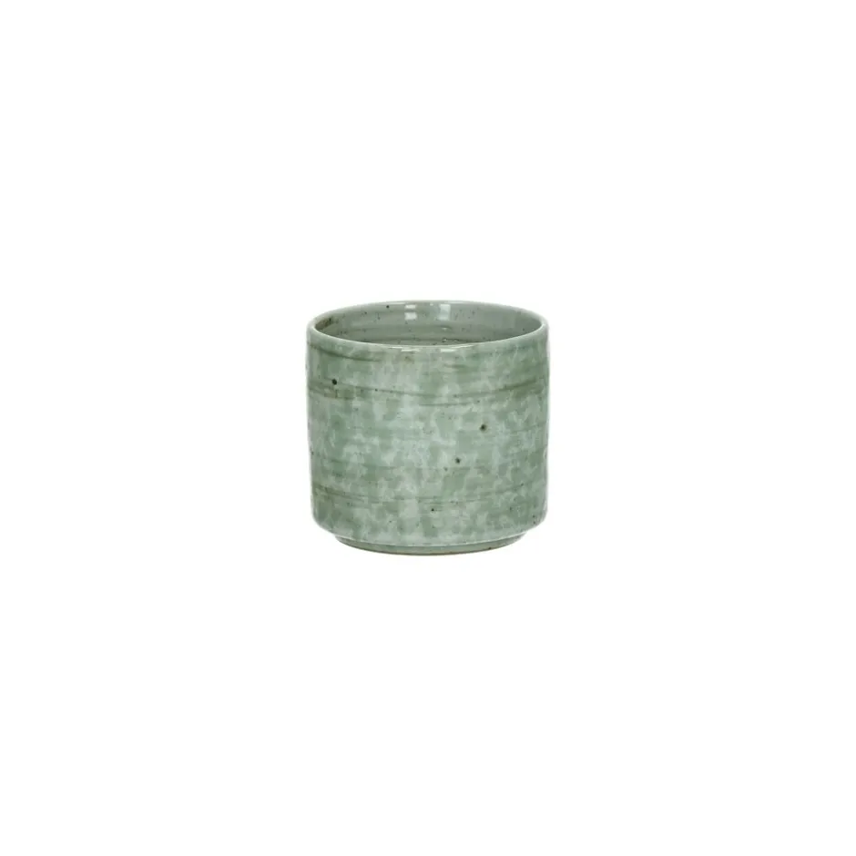 Pomax Vaisselle-EPICES - tumbler XS - porcelaine - DIA 6,5 x H 5,6 cm - vert foncé