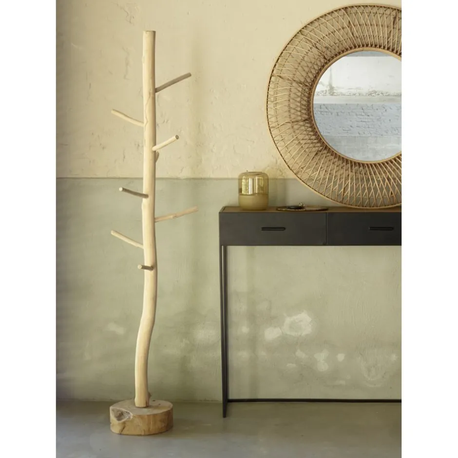 Pomax Consoles-ESSENTIAL - console - métal / bois de pin - L 100 x W 30 x H 97 cm