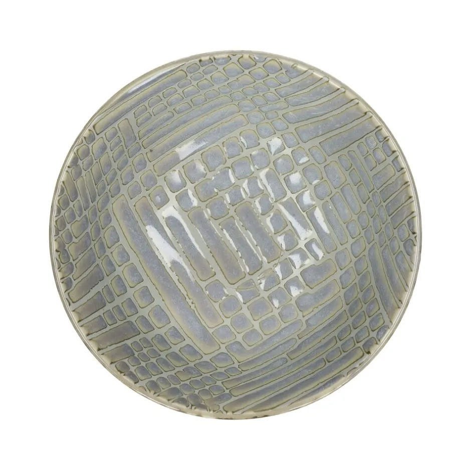 Pomax Vaisselle-ESTRO - bol à soupe - porcelaine - DIA 15 x H 7 cm - bleu glacier