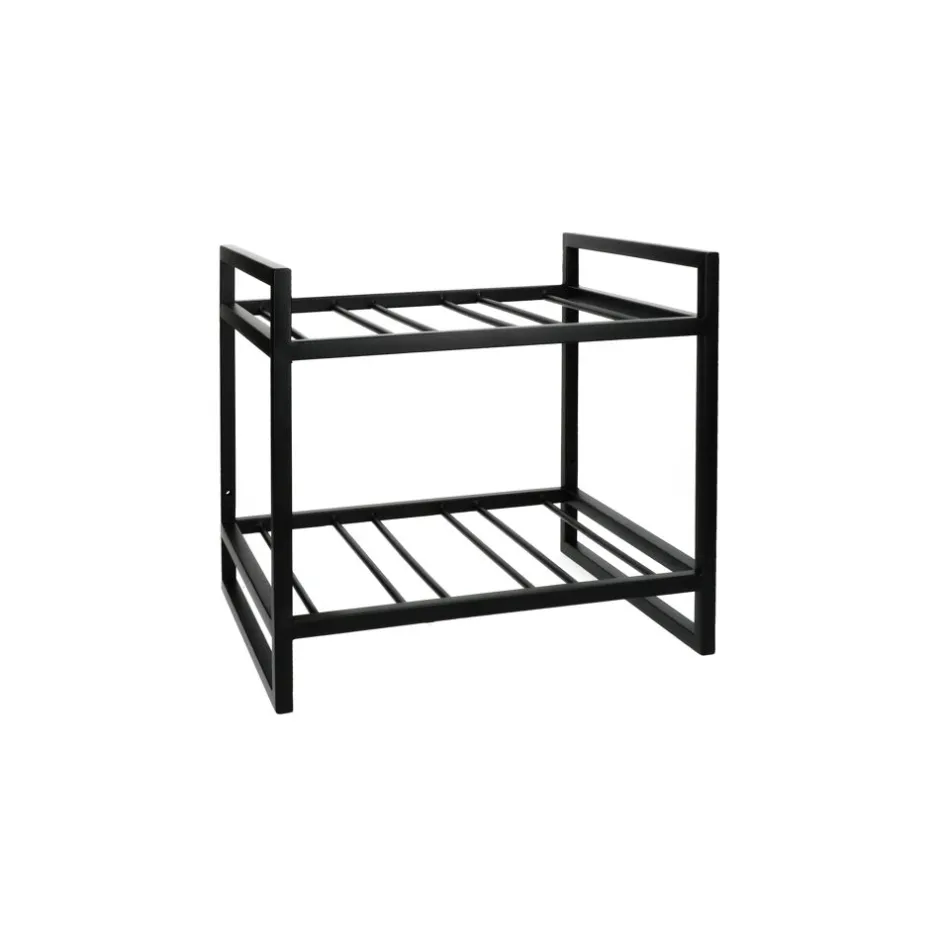 Pomax Concepts Modulaires-ESZENTIAL - casier à vin - métal - L 35 x W 30 x H 31 cm - noir