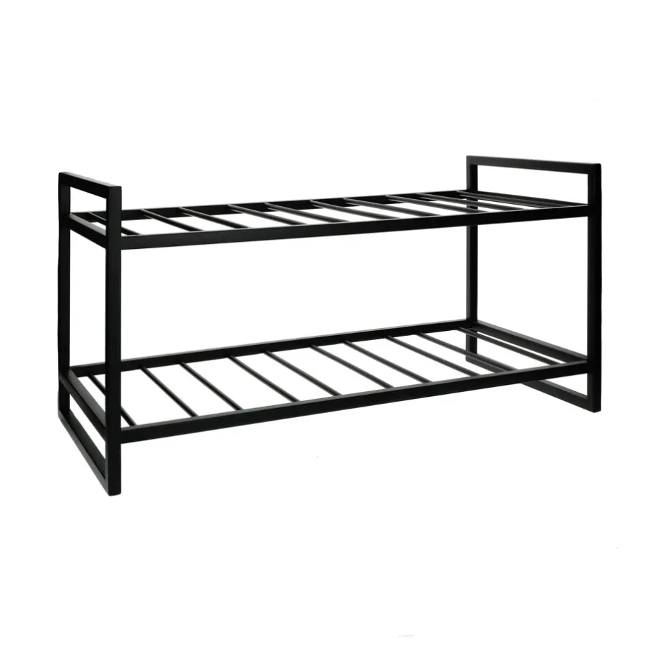 Pomax Concepts Modulaires-ESZENTIAL - casier à vin - métal - L 60 x W 30 x H 30 cm - noir