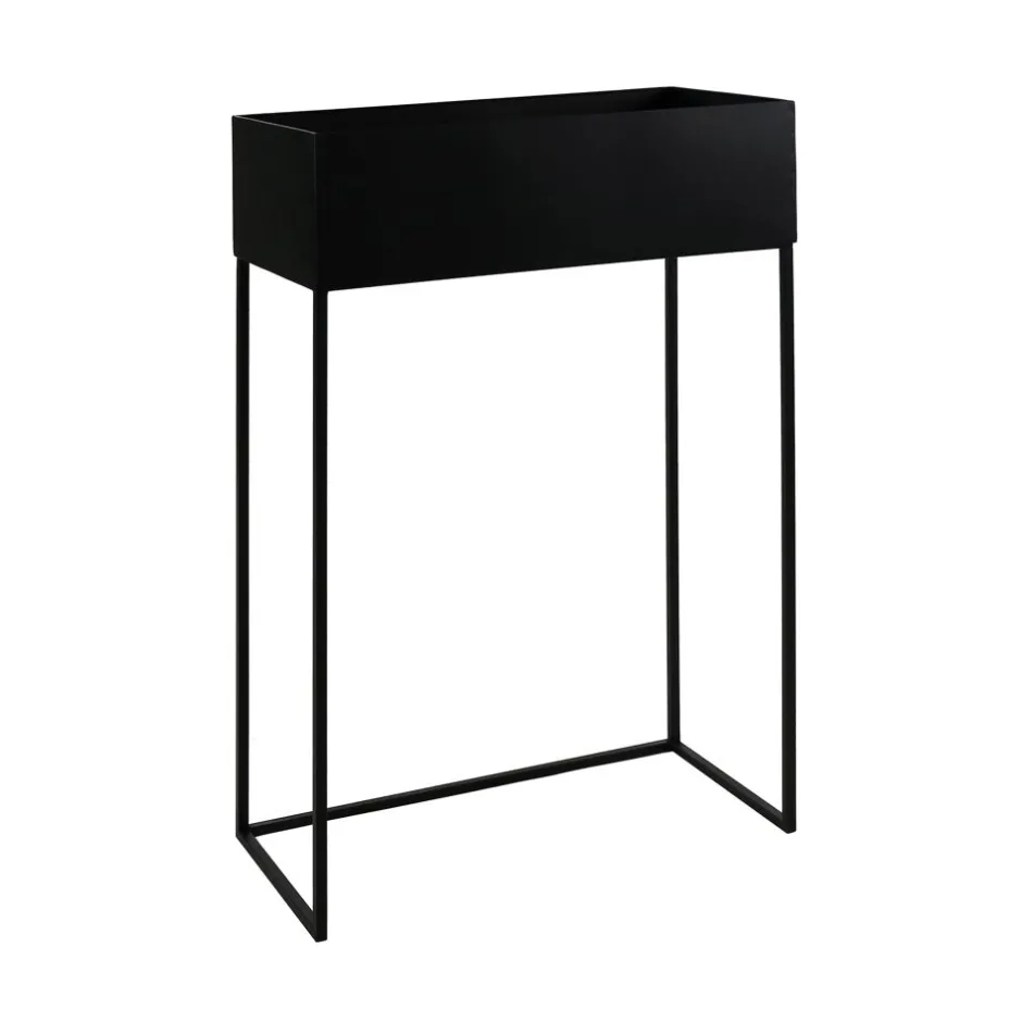 Pomax Concepts Modulaires-ESZENTIAL - récipient - métal - L 60,4 x W 30,4 x H 18 cm - noir