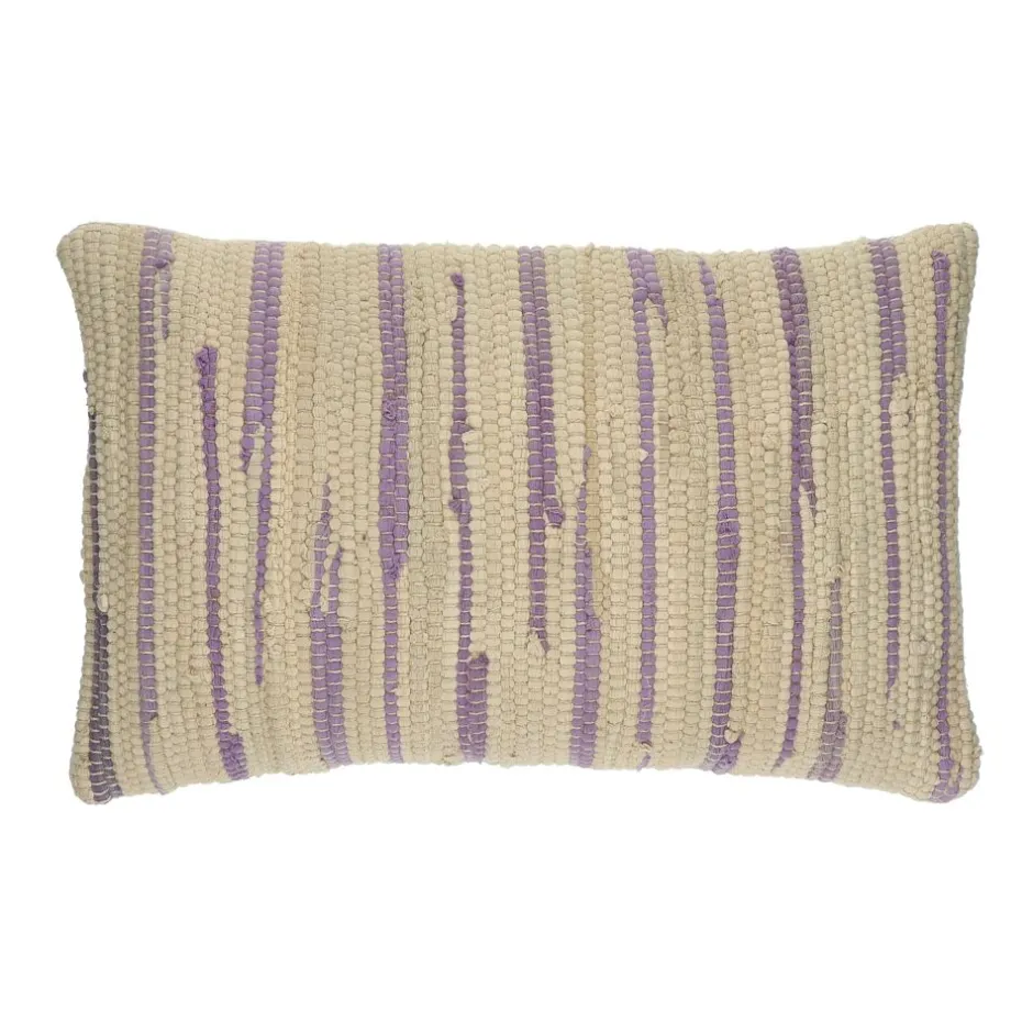 Pomax Coussins-EVORA - coussin - coton recyclé - L 50 x W 30 cm - mix de couleurs