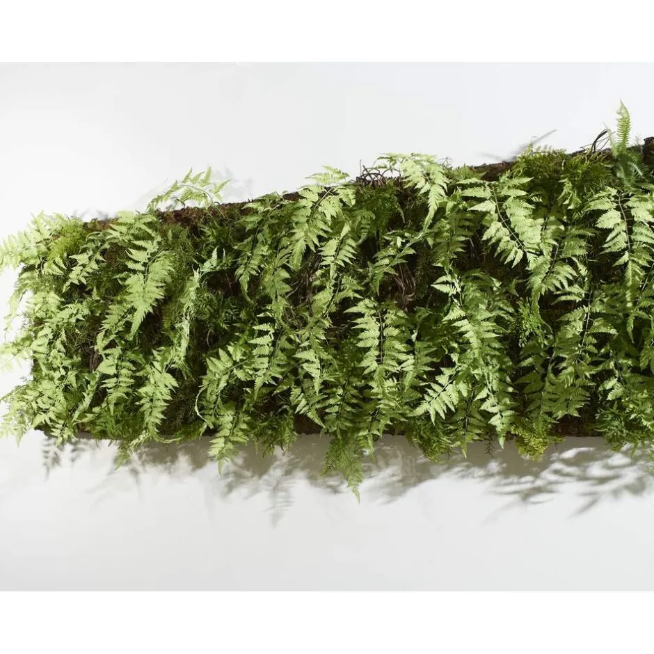 Pomax Plantes-FERN - fougère artificielle - synthétique - L 60 x W 26 x H 40 cm - vert