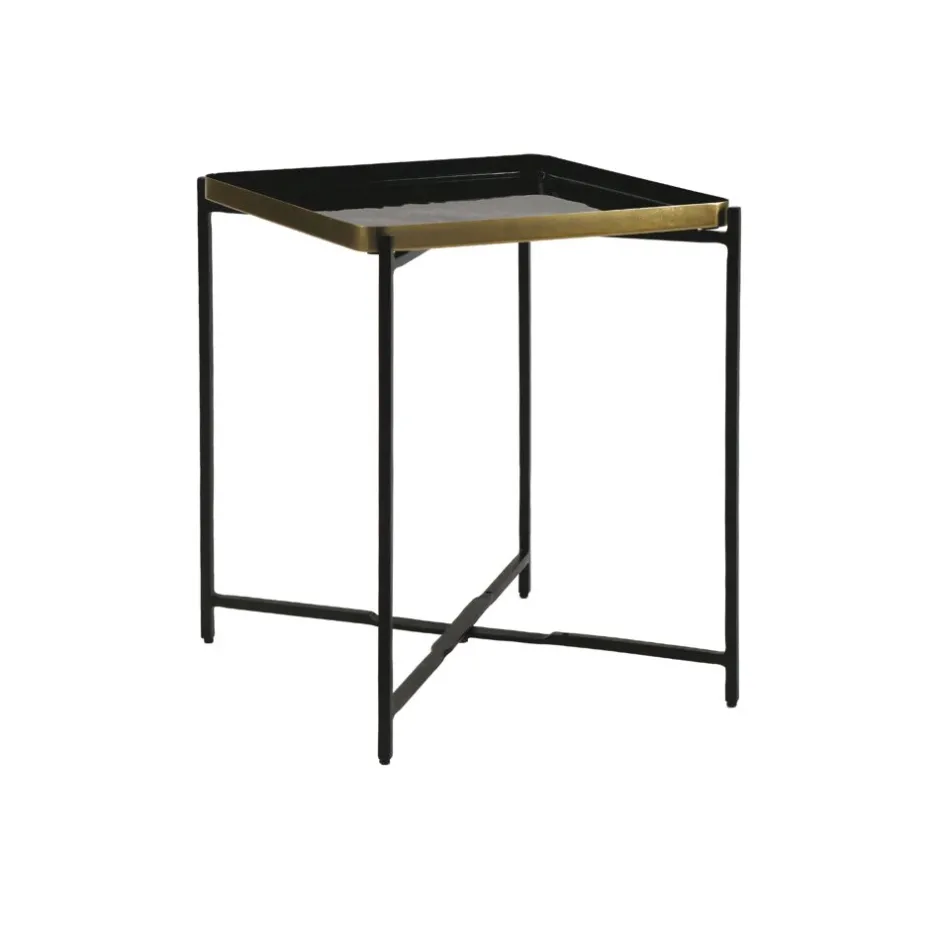Pomax Concepts Modulaires-FLEX - pieds M - métal - L 57 x W 57 x H 48 cm - noir