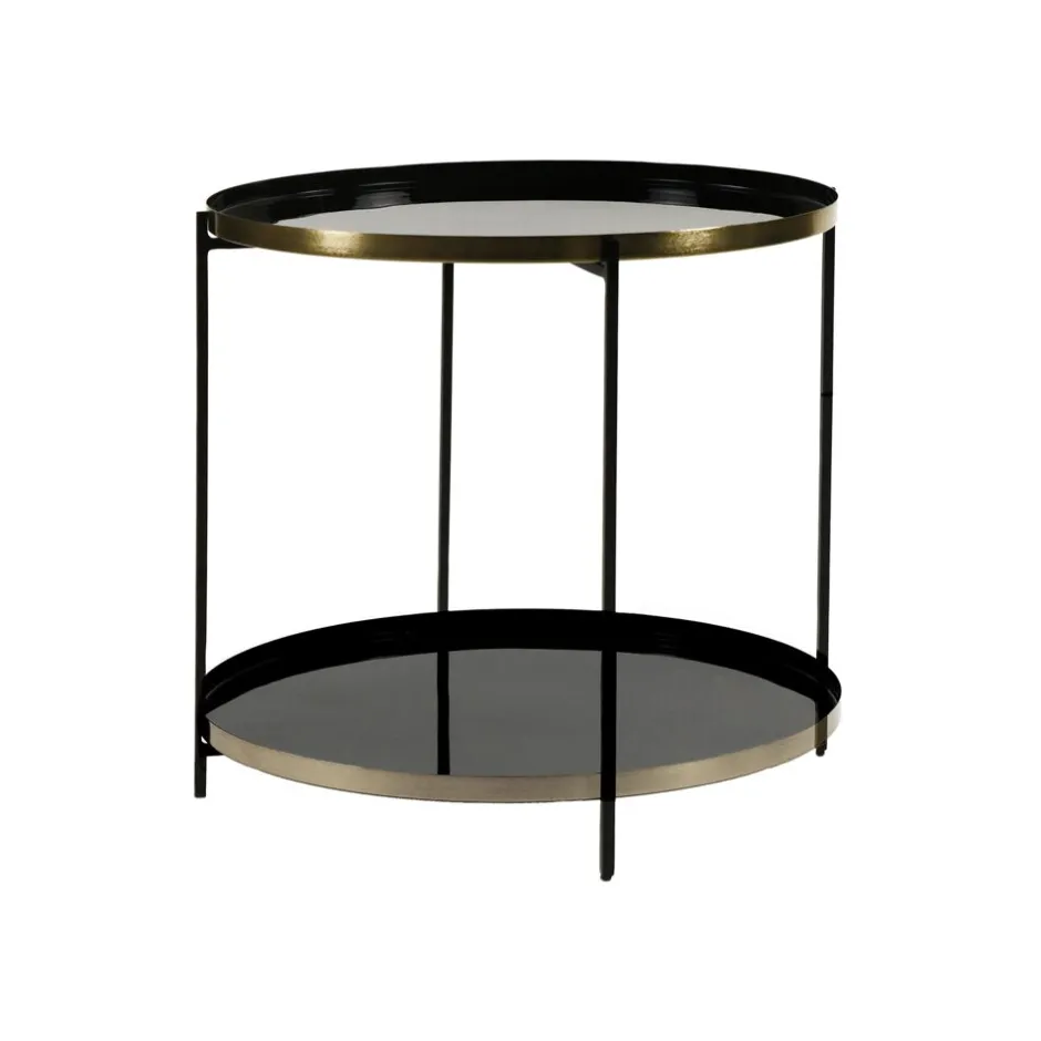 Pomax Concepts Modulaires-FLEX - pieds M - métal - L 57 x W 57 x H 48 cm - noir