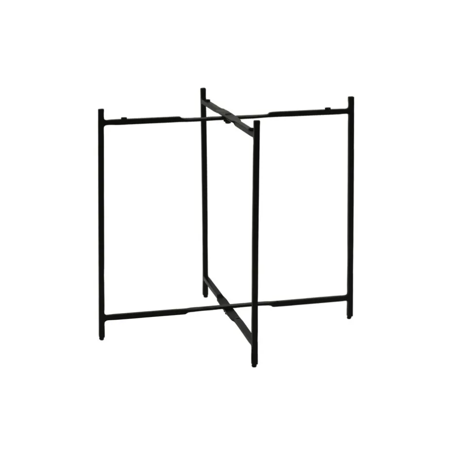 Pomax Concepts Modulaires-FLEX - pieds S - métal - L 47 x W 47 x H 42 cm - noir