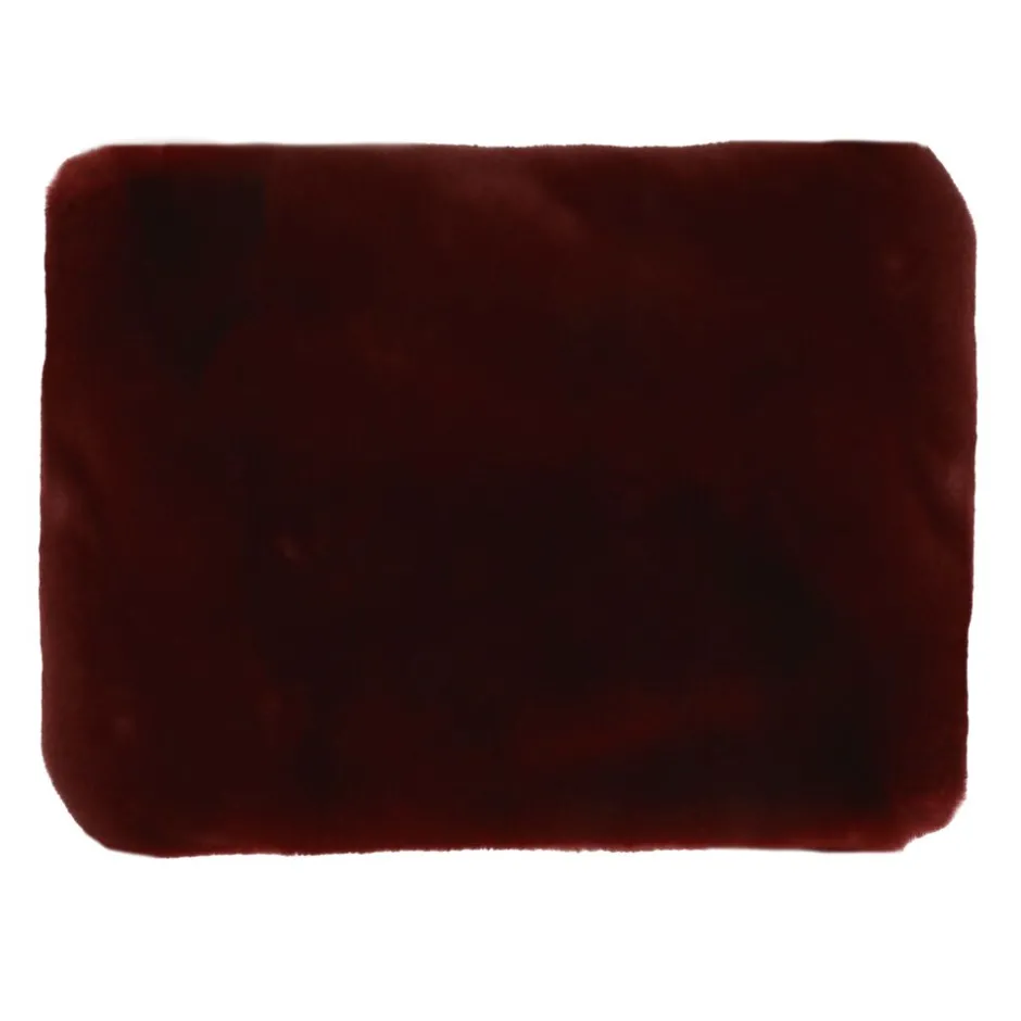 Pomax Plaids-FLUF - plaid - acrylique / polyester - L 120 x W 160 cm - rouge foncé