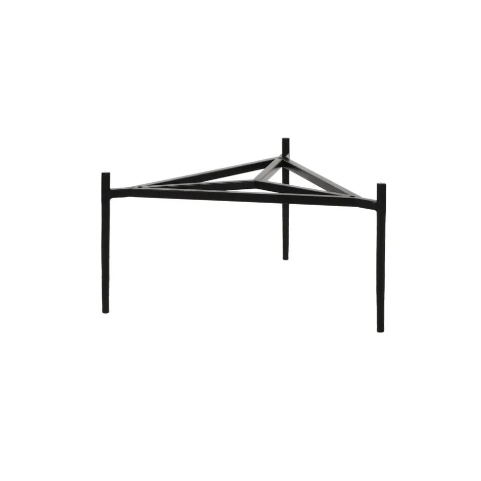 Pomax Concepts Modulaires-GRANADA - jambes pour table basse - métal - DIA 73 x H 34 cm - noir