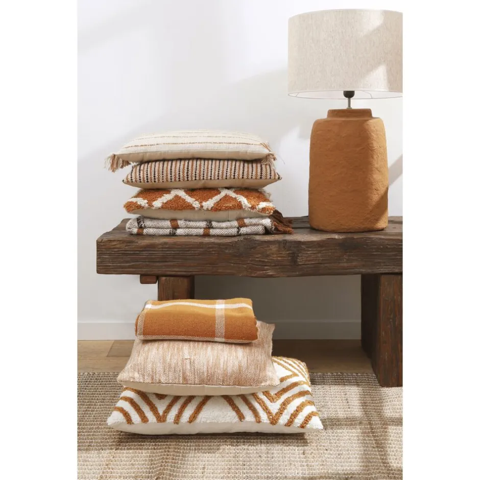 Pomax Bancs-JASON - banc de dormeur - bois récupéré - L 116 x W 42 x H 50 cm - brun