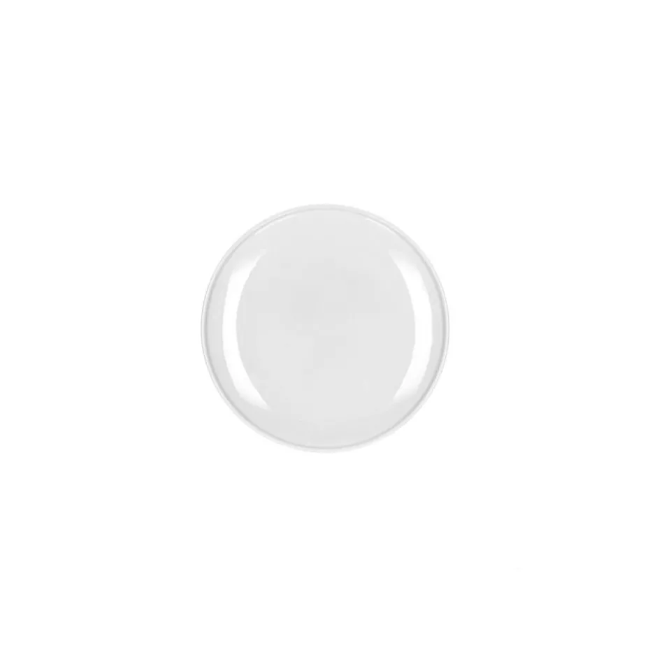 Pomax Vaisselle-LEGGERO - assiette à pain - porcelaine - DIA 15 x H 1,8 cm - blanc