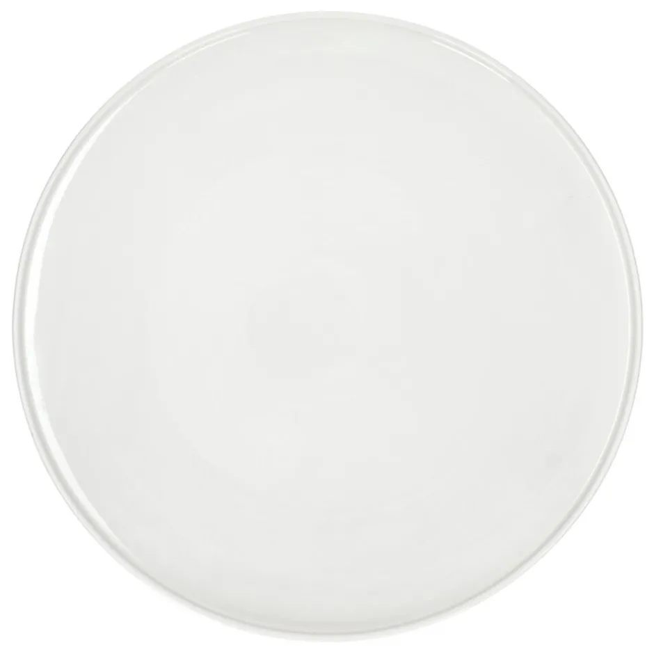 Pomax Vaisselle-LEGGERO - assiette de présentation - porcelaine - DIA 31 x H 2,3 cm - blanc