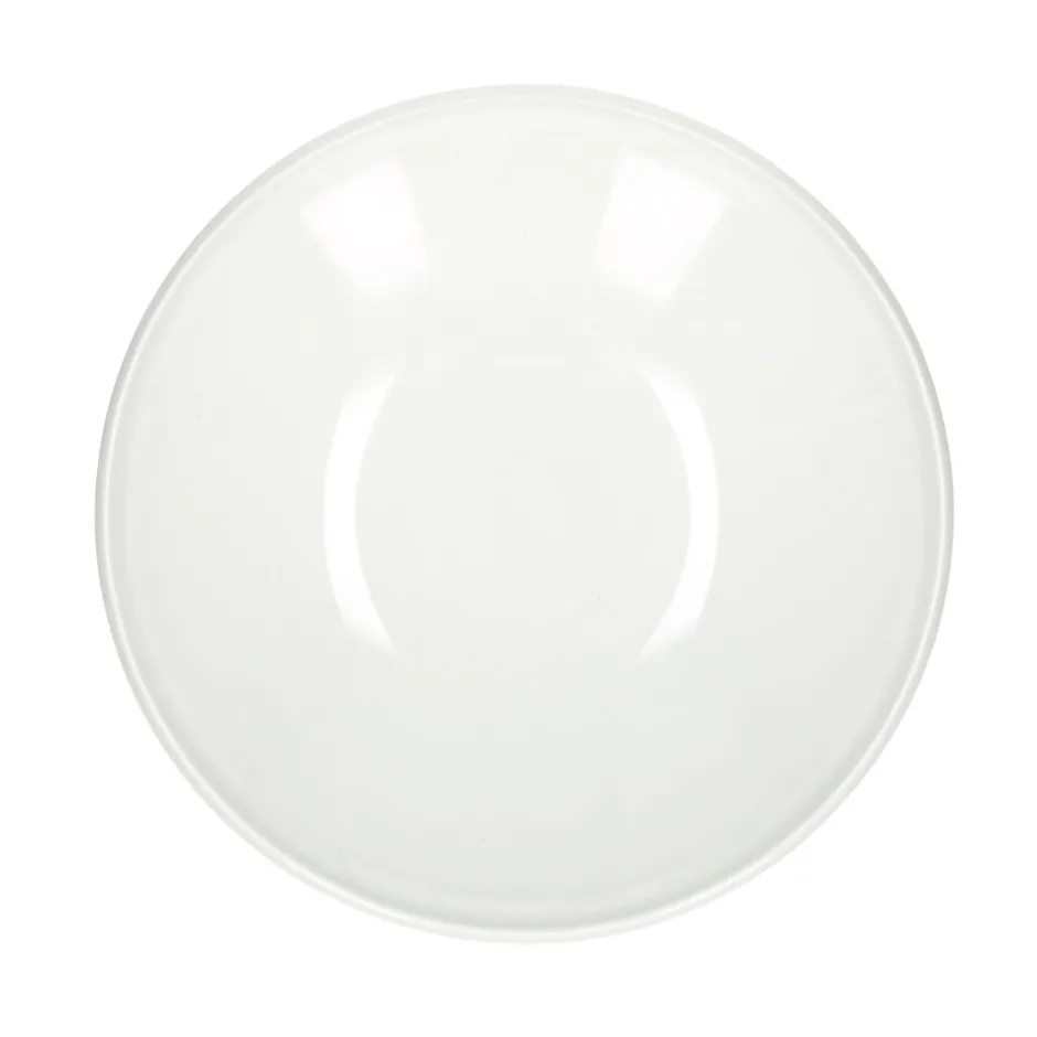 Pomax Vaisselle-LEGGERO - bol à soupe - porcelaine - DIA 19,5 x H 4,5 cm - blanc