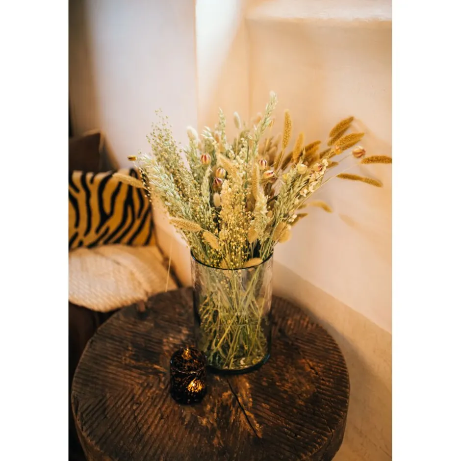 Pomax Tables Basses | Tables-LENASIA - table basse - bois récupéré - DIA 72 x H 46 cm - naturel