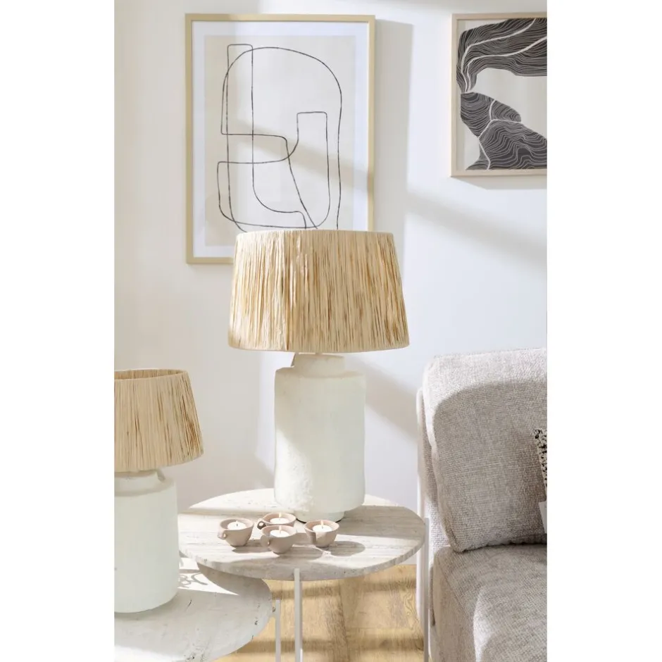 Pomax Tableau / Déco Murale-LIÑA - toile encadrée avec verre - canvas / bois - L 63 x W 3 x H 83 cm - noir/blanc