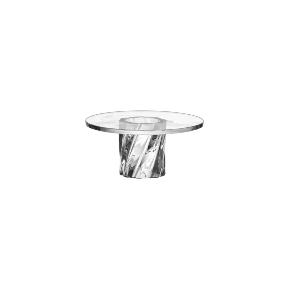 Pomax Accessoires-LOTO - plat - verre borosilicaté - DIA 12,5 x H 6 cm - transparent