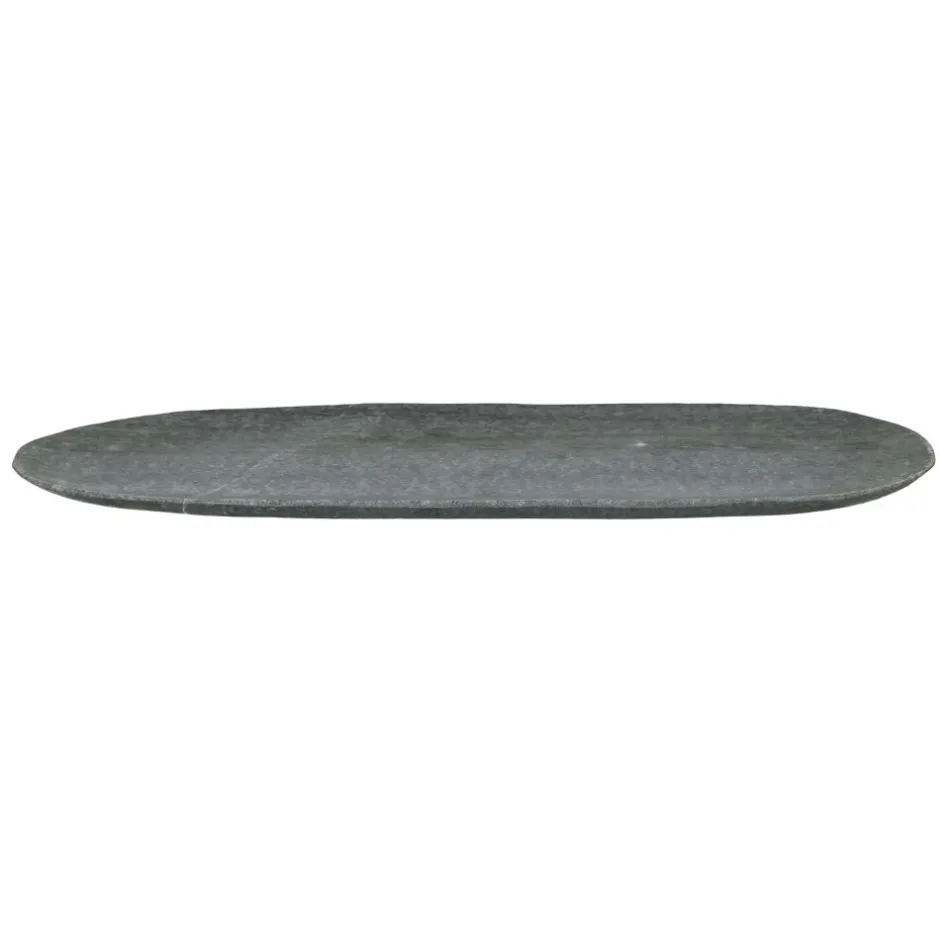 Pomax Accessoires-MARMAR - dessous de plat - marbre - L 40 x W 15 x H 1,5 cm - noir