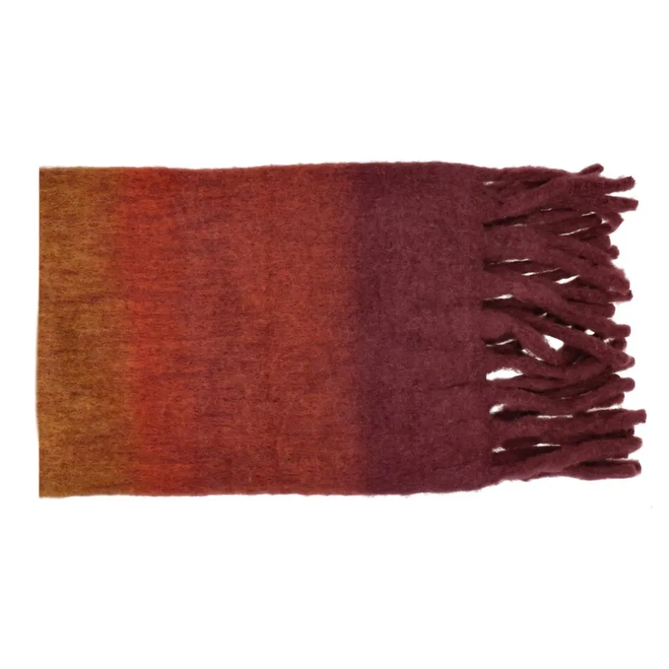 Pomax Plaids-MELANGE - plaid - laine / acrylique - L 170 x W 130 cm - mix de couleurs