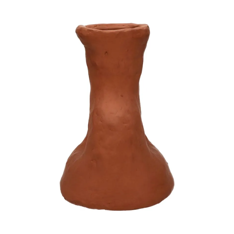 Pomax Objets De Décoration-MOMO - objet déco - papier mâché - L 21 x W 18 x H 25 cm - terracotta