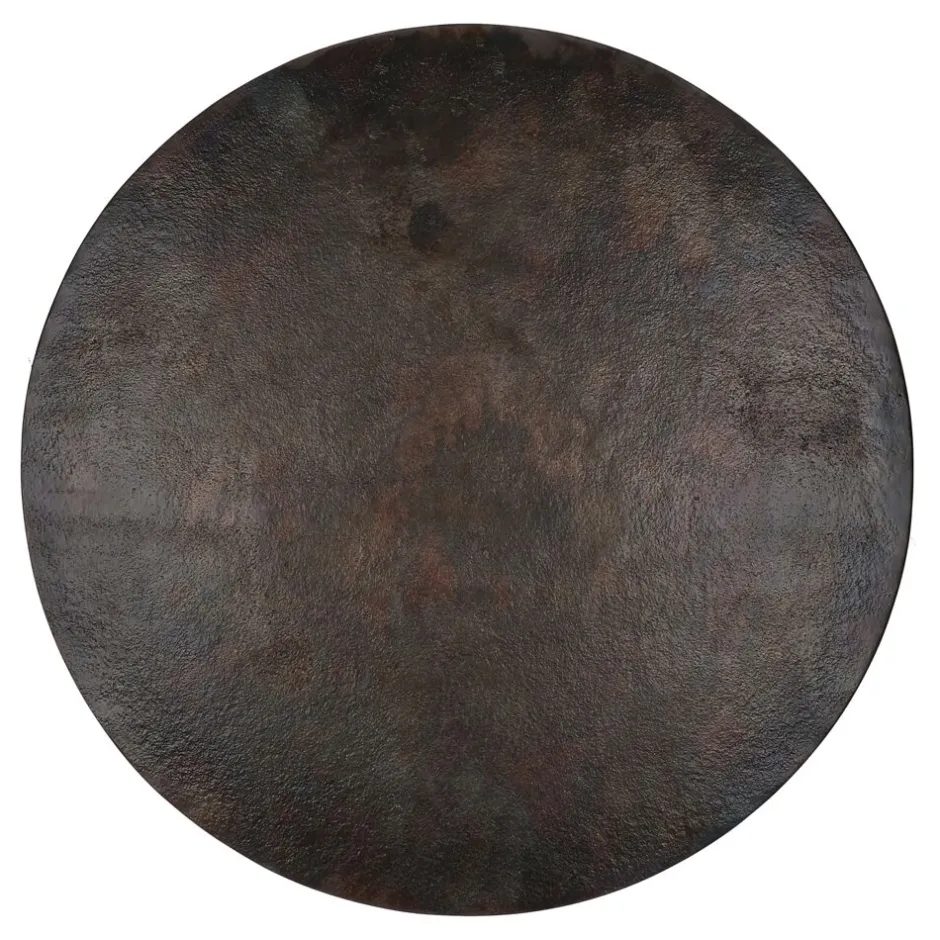 Pomax Concepts Modulaires-MORGAN - dessus de table - aluminium - DIA 55 x H 0,8 cm - bronze