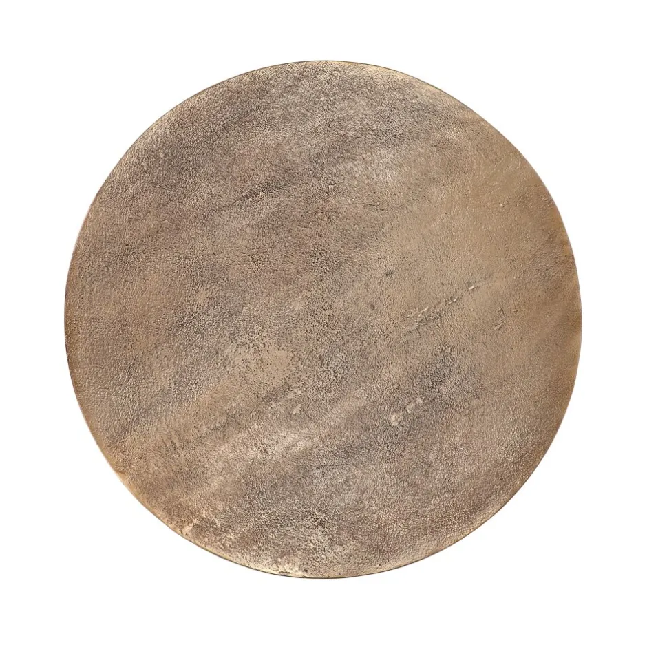 Pomax Concepts Modulaires-MORGAN - dessus de table - aluminium - DIA 45 x H 0,8 cm - or