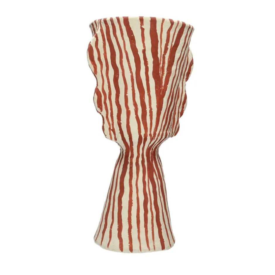 Pomax Objets De Décoration-MURAZZANO - objet déco - papier mâché - DIA 27 x H 45 cm - terracotta
