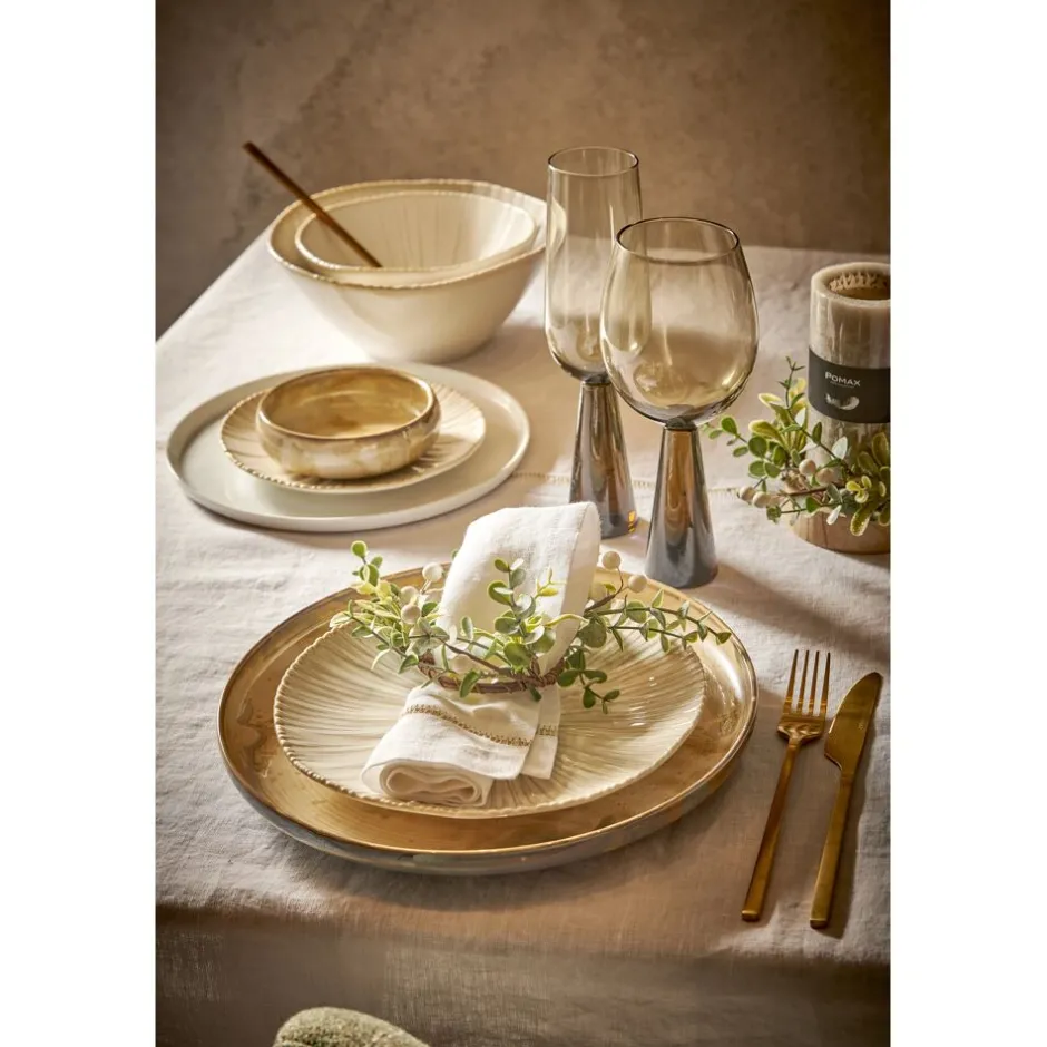 Pomax Vaisselle-MYSA - bol à soupe - porcelaine - DIA 15,8 x H 7,7 cm - blanc