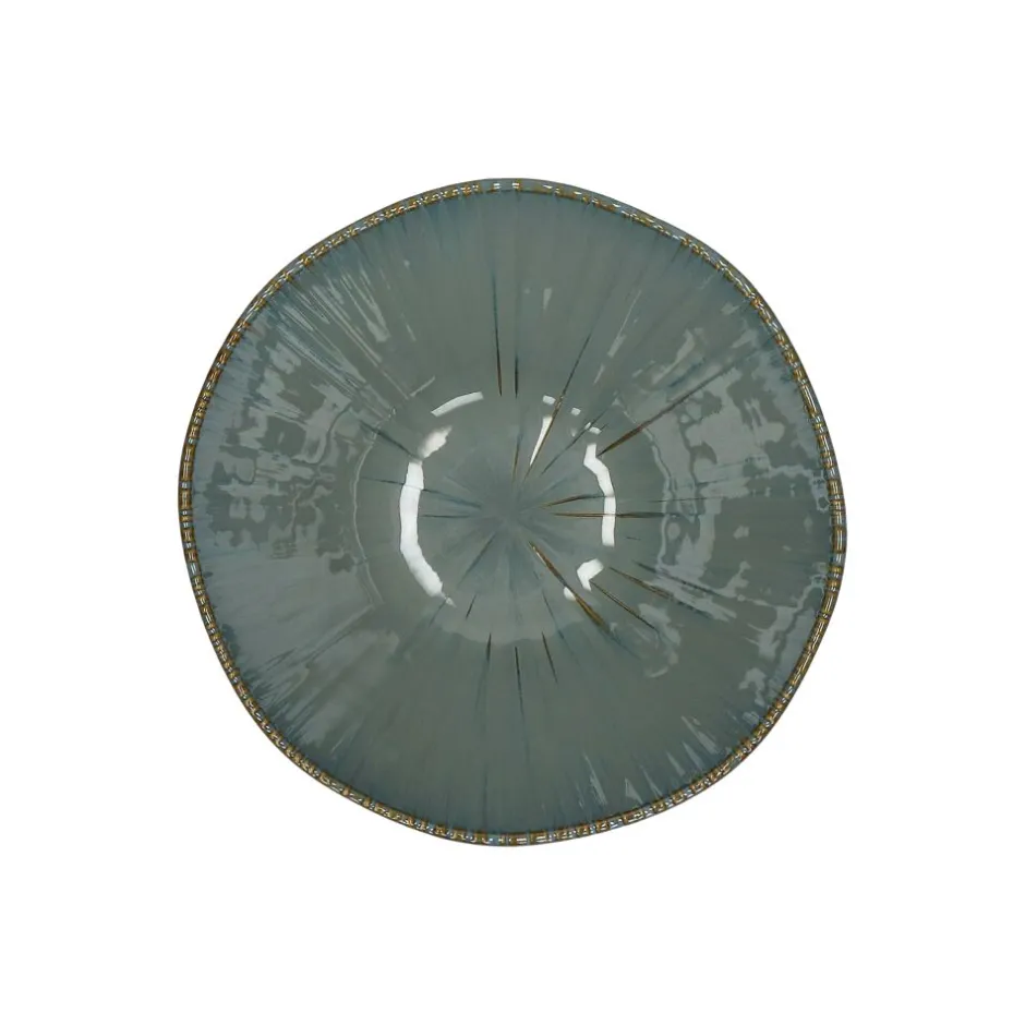 Pomax Vaisselle-MYSA - bol à soupe - porcelaine - DIA 15,8 x H 7,7 cm - gris bleu